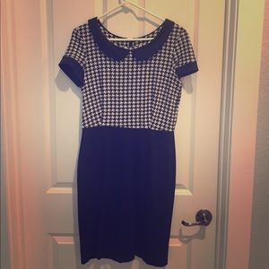 Houndstooth Dress